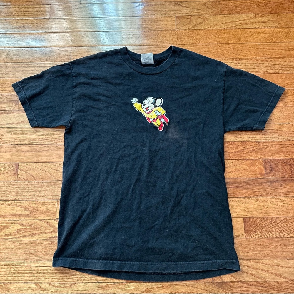 Vintage Y2K Mighty Mouse Promo Puff-Glossy Print Size Large